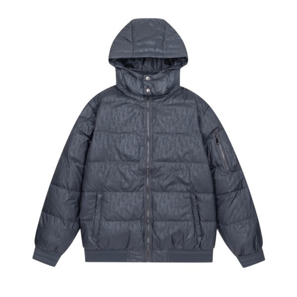CD CD Oblique Puffer Jacket Grey Oblique - Jacket