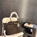 MIU Wander Matelassé Black Leather – Bag