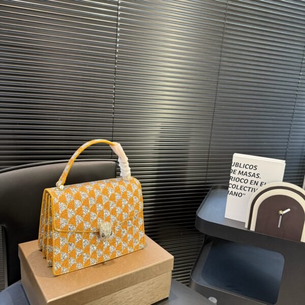 FD Serpenti Forever Yellow/White Pattern - Bag