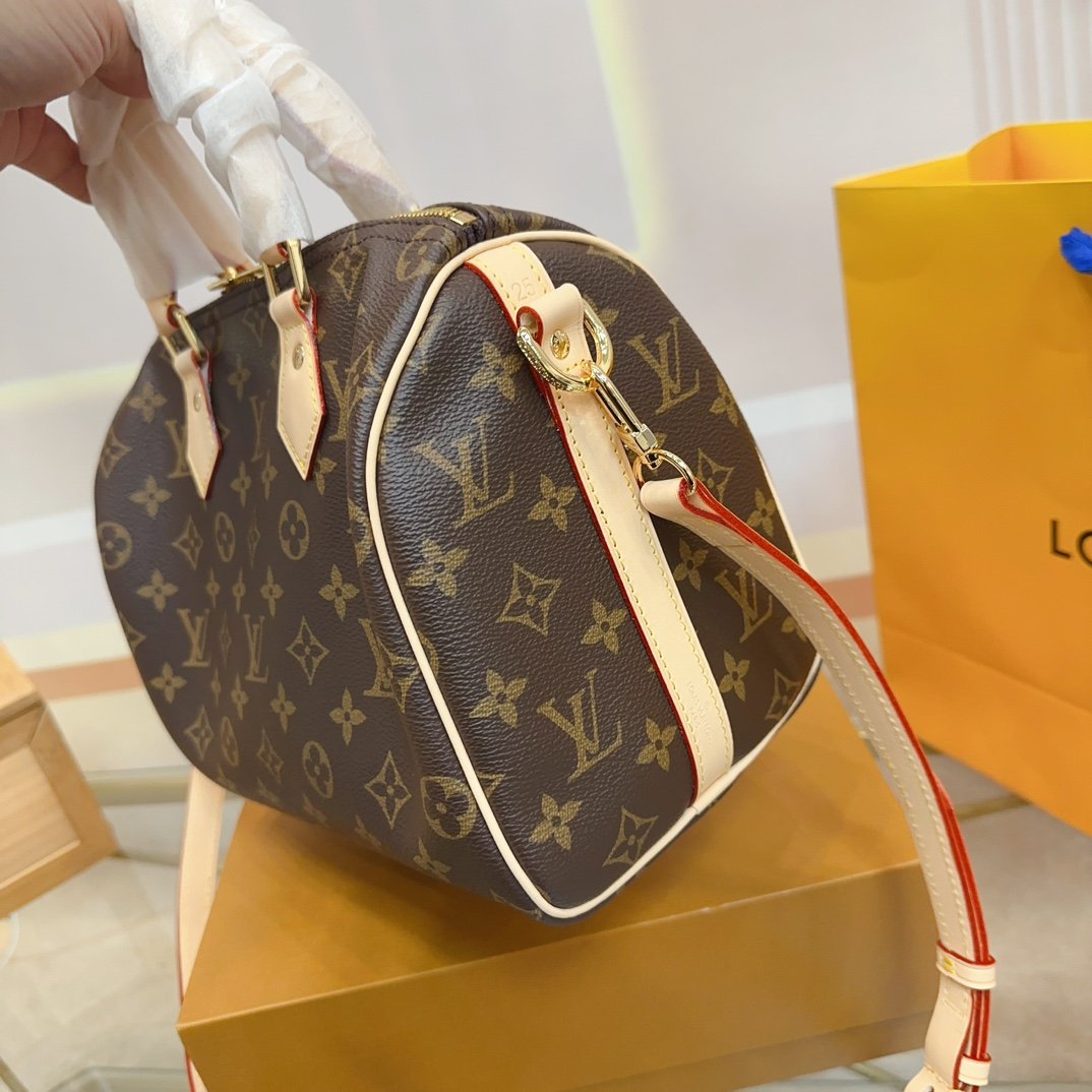 LV Speedy Bandoulière 25 Monogram Canvas - Bag - Image 5