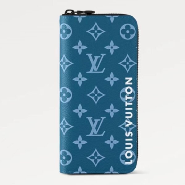 LV Zippy Wallet Monogram Blue - Wallet