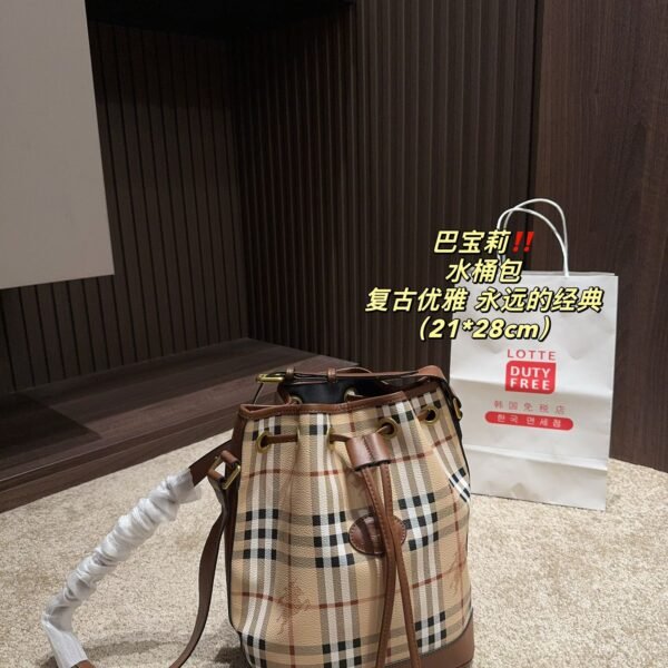 BBR Vintage Check Bucket - Bag