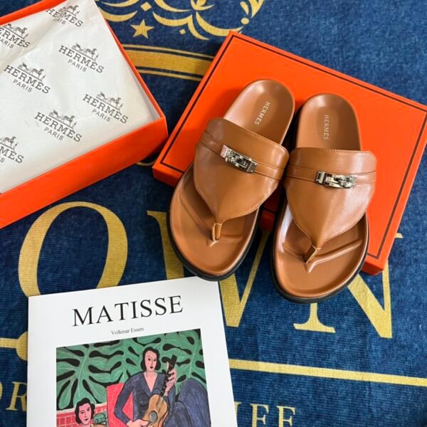 HM Izmir Sandals Tan Leather - Sandals