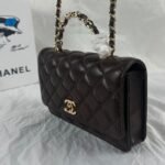 CC Classic Flap Mini Lambskin – Bag – Gold