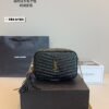 YSL Lou Camera Bag Small Black Leather - Bag