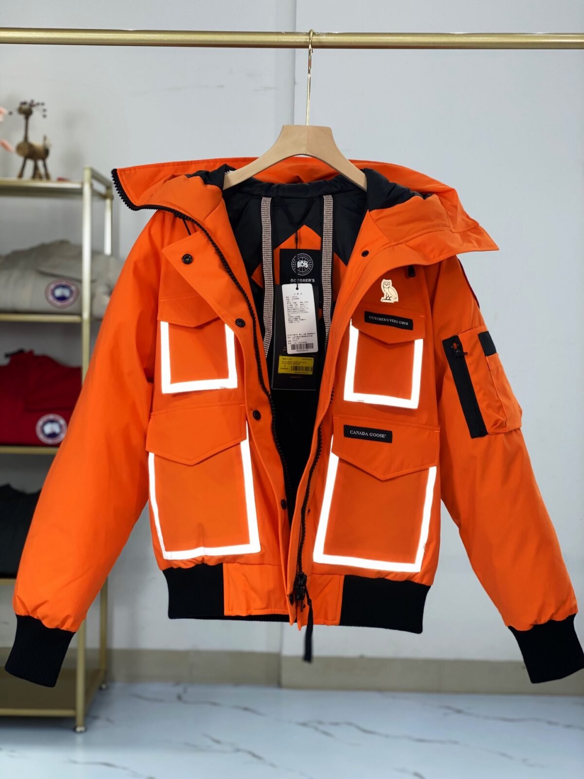 CG Crofton Reflective Jacket – Jacke – Weiss — 4