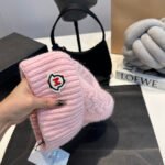 MCL Logo Beanie Pink Knit – Cappello