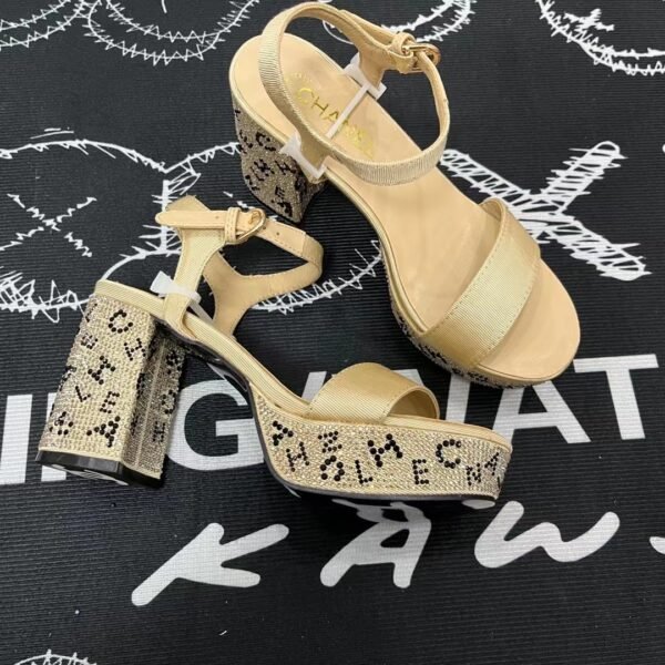 CC Camellia Embellished Sandals - Heels