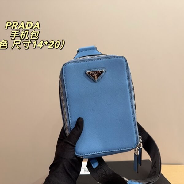 PR Saffiano Leather Phone Bag - Bag