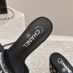 CC Logo Embellished Mules – Heels