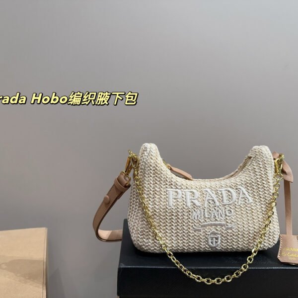 PR Raffia Hobo - Bag