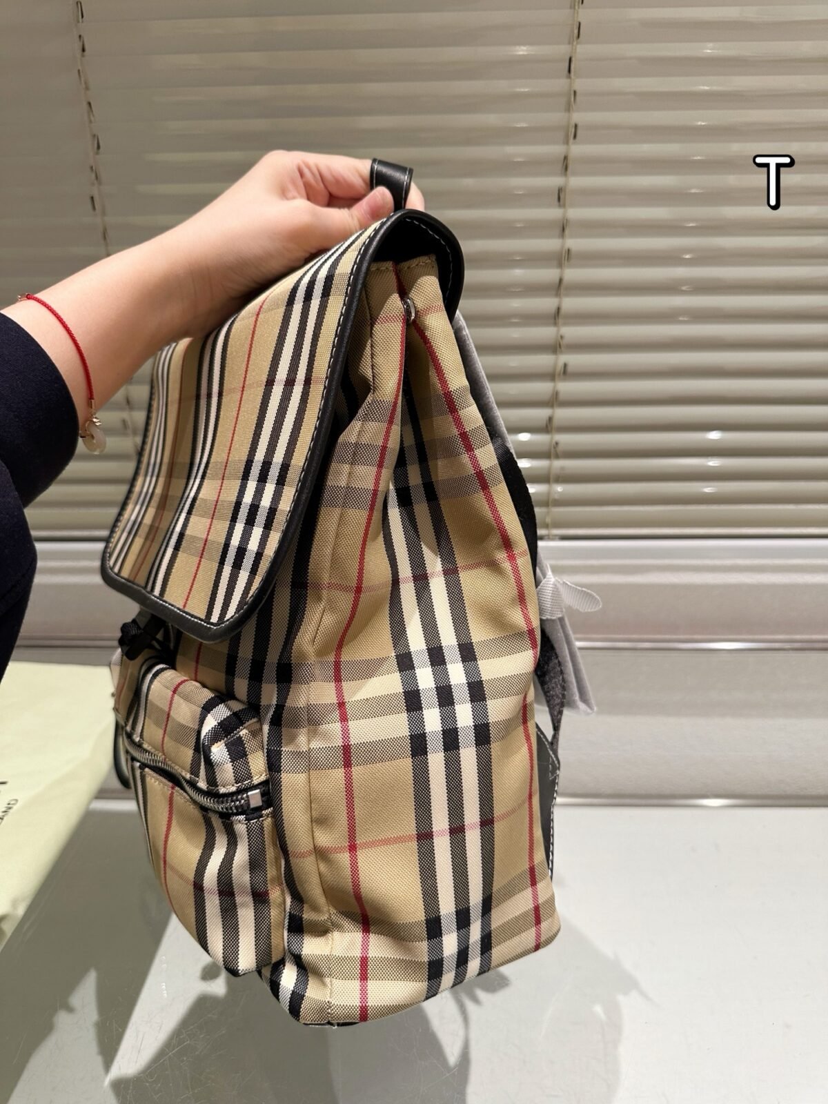 BBR Vintage Check Backpack – Zaino — 6