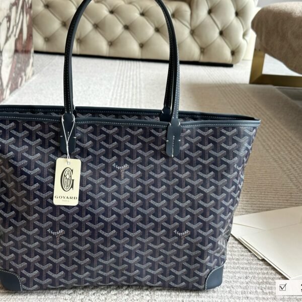 GYD Saint Louis PM Black GYDine Canvas - Bag