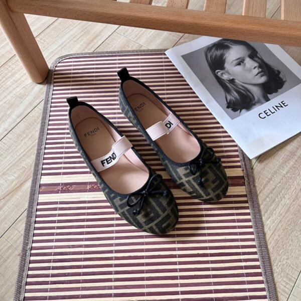 FD FF Ballet Flats - Shoes
