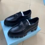 PR Monolith Loafers Black Leather – Shoes