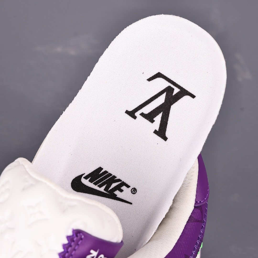 LV Trainer Sneaker Purple Monogram - Sneakers - Image 5