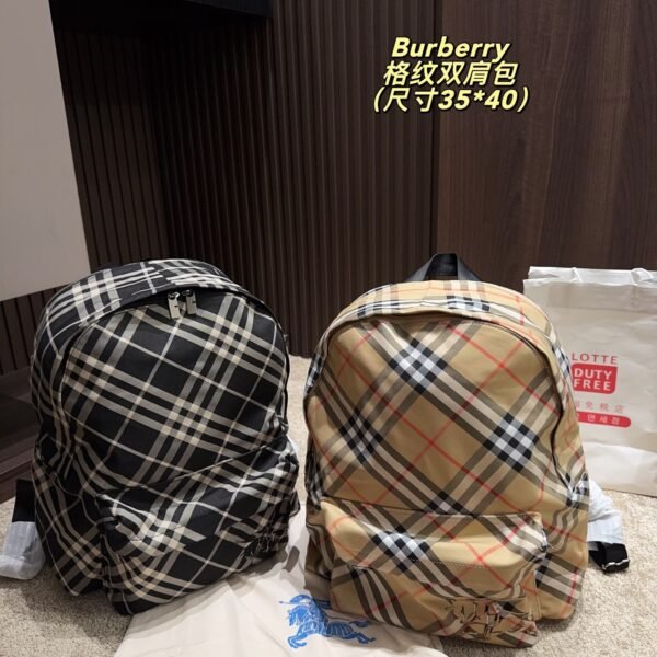 BBR Vintage Check Backpack - Backpack