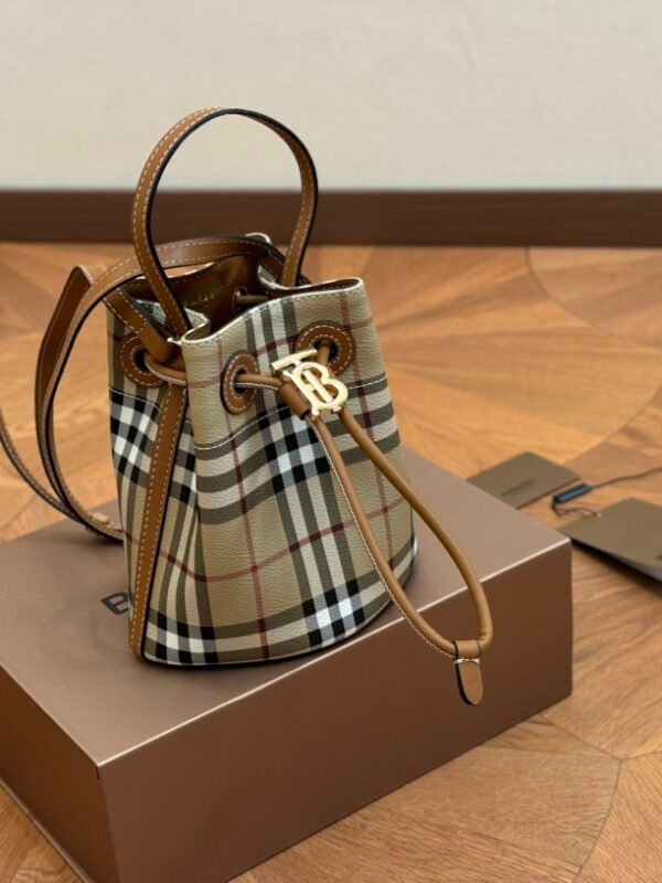 BBR TB Bucket Bag Vintage Check – Borsa