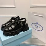 PR Monolith – Sandalen – Schwarz