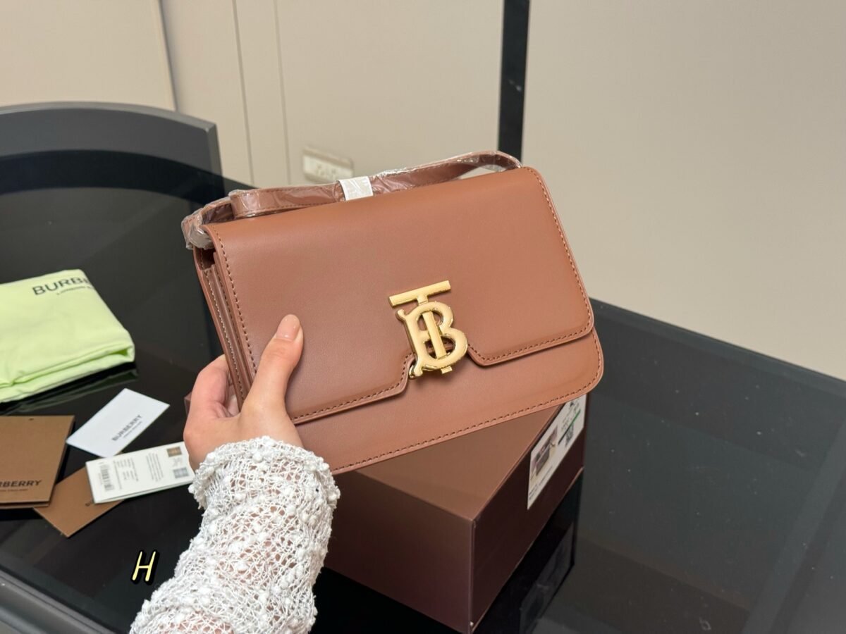 BBR TB Bag Tan Leather – Bag – Red — 2