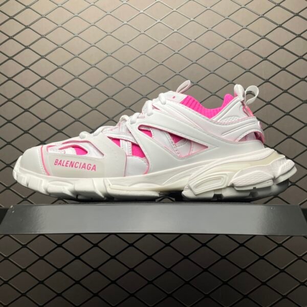 BAL Track 3.0 White/Pink - Sneakers