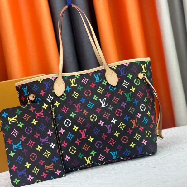 LV Neverfull MM Multicolor Monogram - Bag