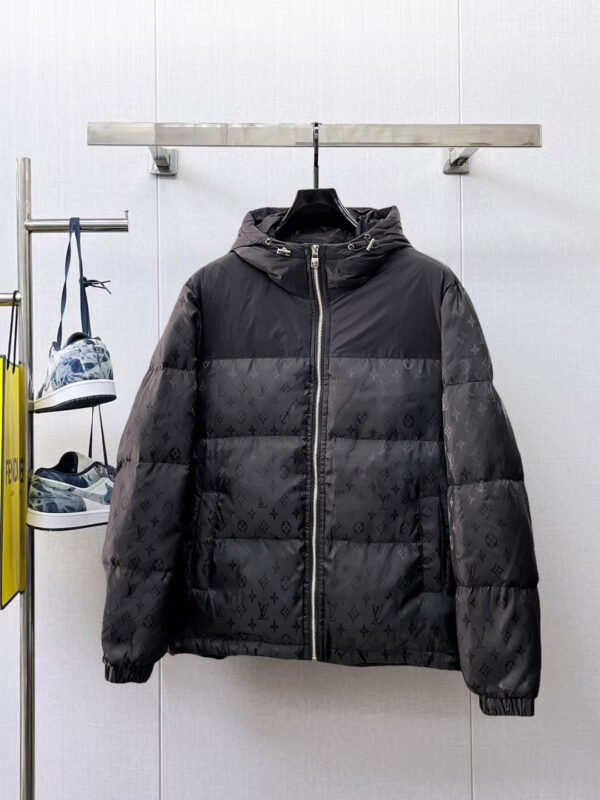 LV Monogram Puffer Jacket – Jacket – Red