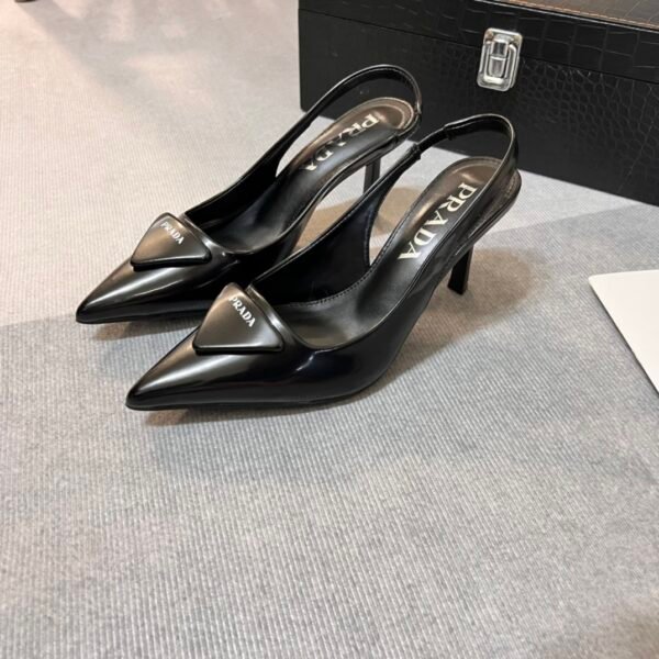 PR Slingback Pointed Toe Heels - Heels