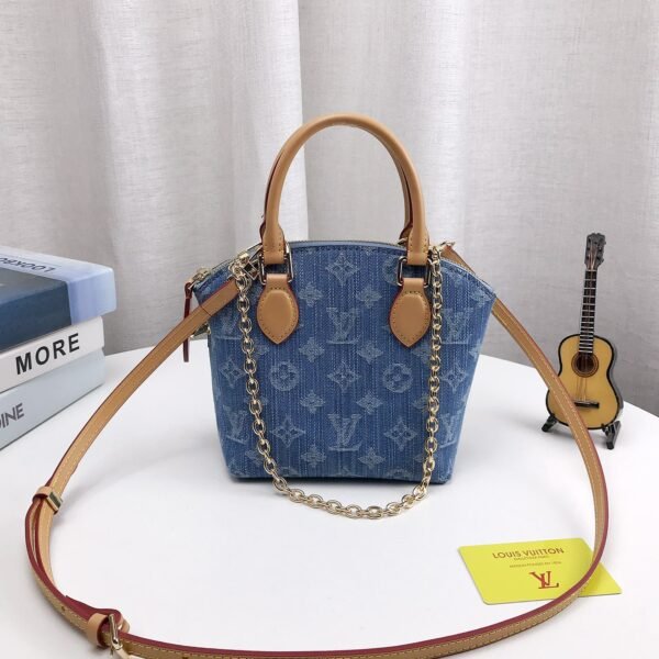 LV Speedy Bandoulière 20 Denim Monogram - Bag