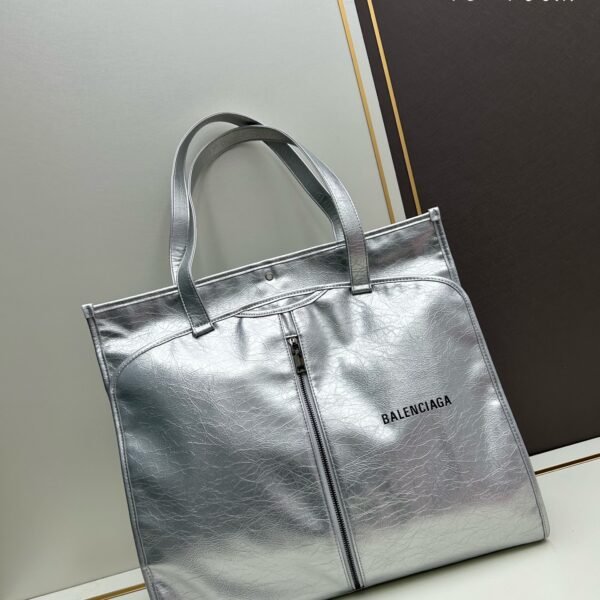 BAL With box. The trash bag trend is huge, and I'm obse
