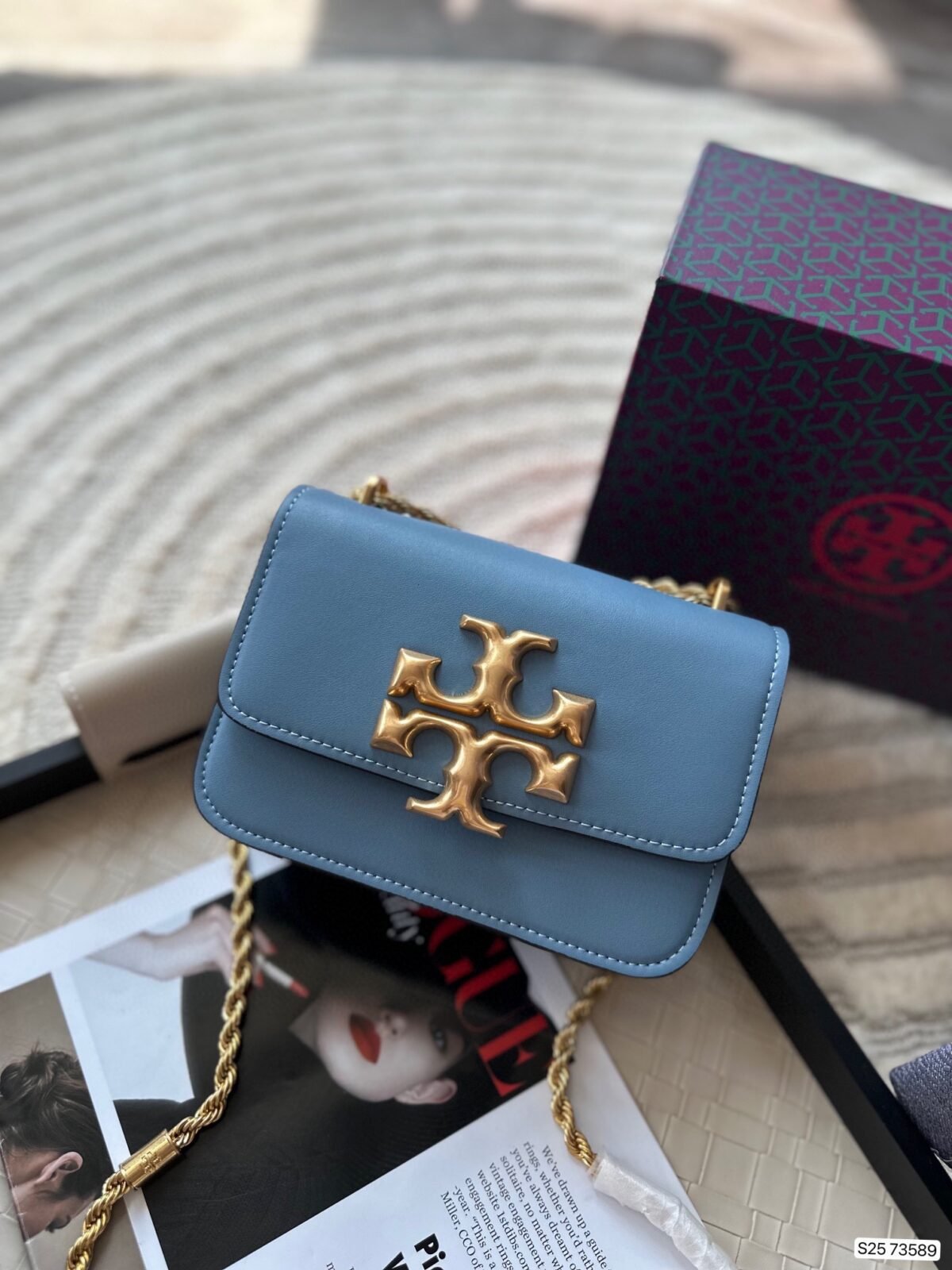 TB Mini Bag – Gold — 4