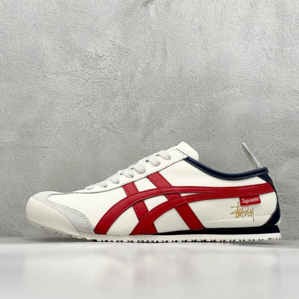 NK Mexico 66 Deluxe White/Red - Sneakers