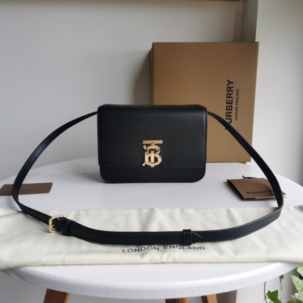 BBR TB Bag Small Black Leather - Bag