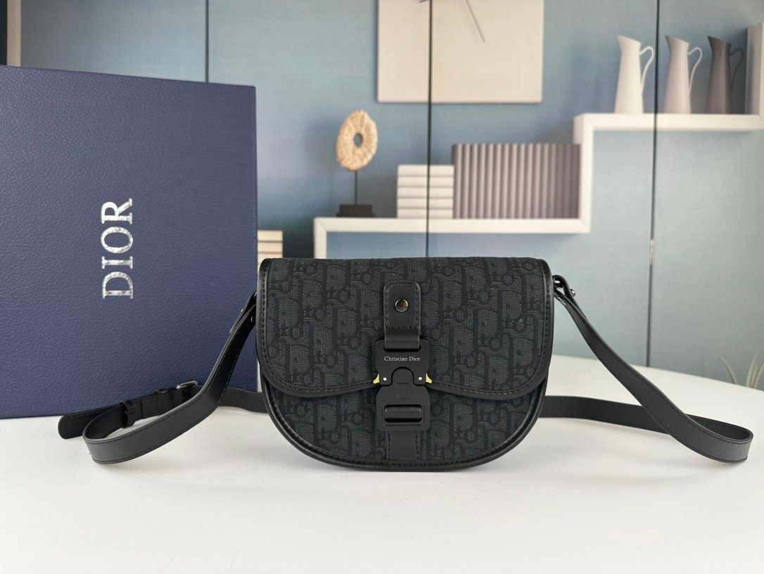 CD Saddle Oblique Canvas - Bag