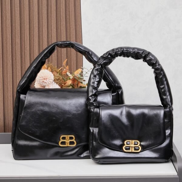 BAL The leather is soft and supple, feeling like the