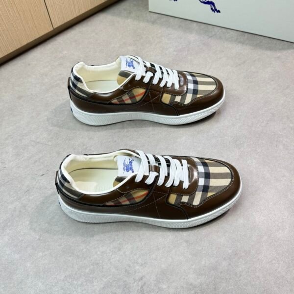 BBR Vintage Check Sneakers Brown Check - Sneakers