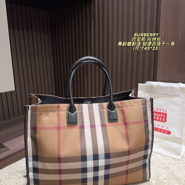 BBR Vintage Check Medium Title - Bag