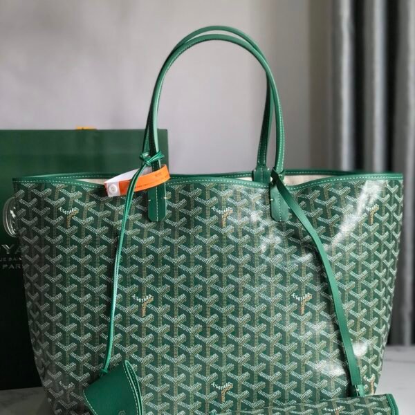 GYD Saint Louis PM Green GYDine Canvas - Bag