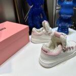 MIU Shearling-Lined Sneakers – Sneaker