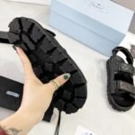 PR Nomad Sandals Black Leather – Sandali