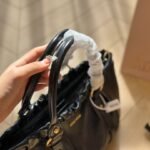 MIU Wander Black Leather – Borsa – Rosso