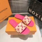LV Pool Pillow Comfort – Slides – Red