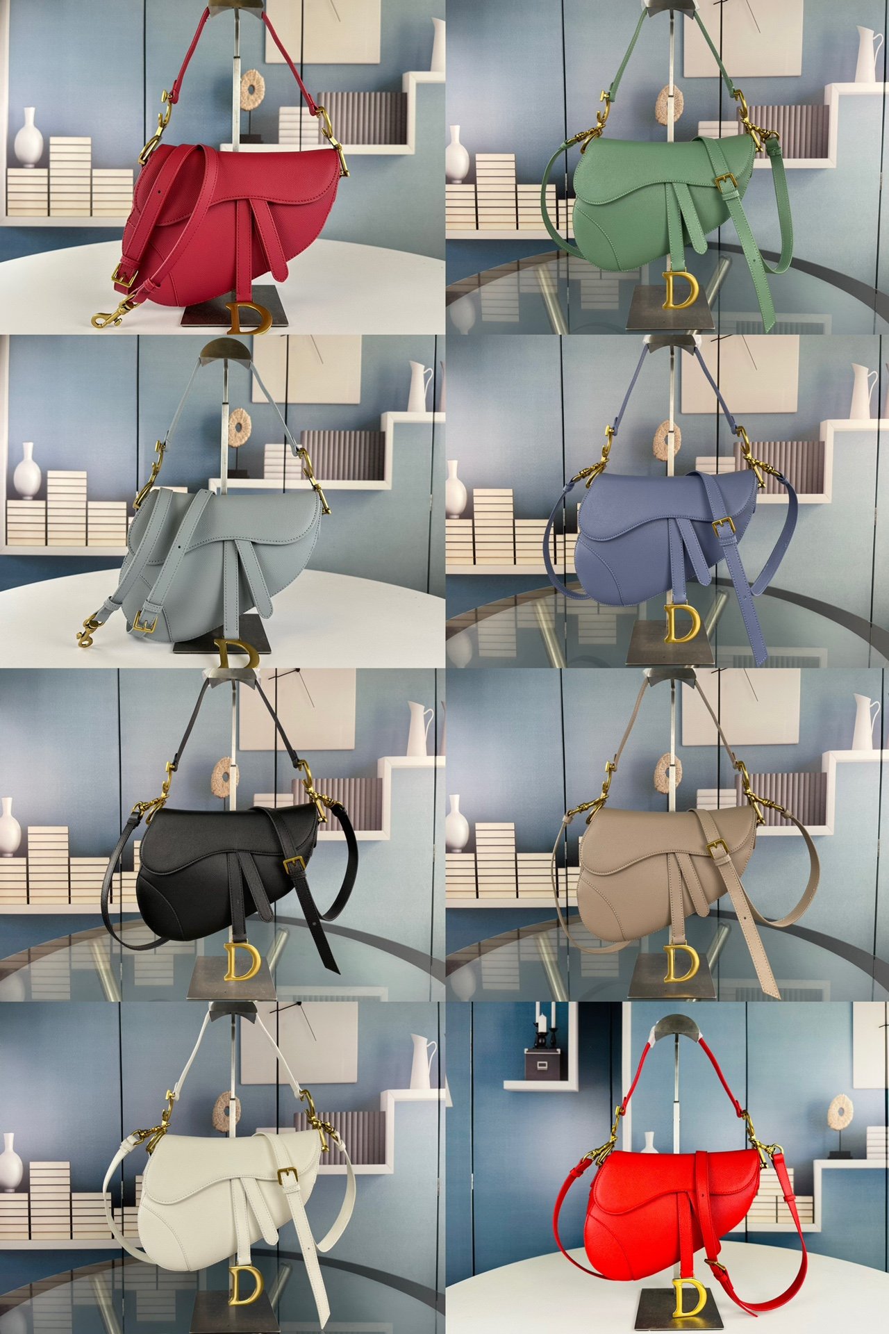 CD Saddle Small Various Colors - Bag
