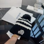 MCL Grenoble Wool Beanie Black/White – Hat