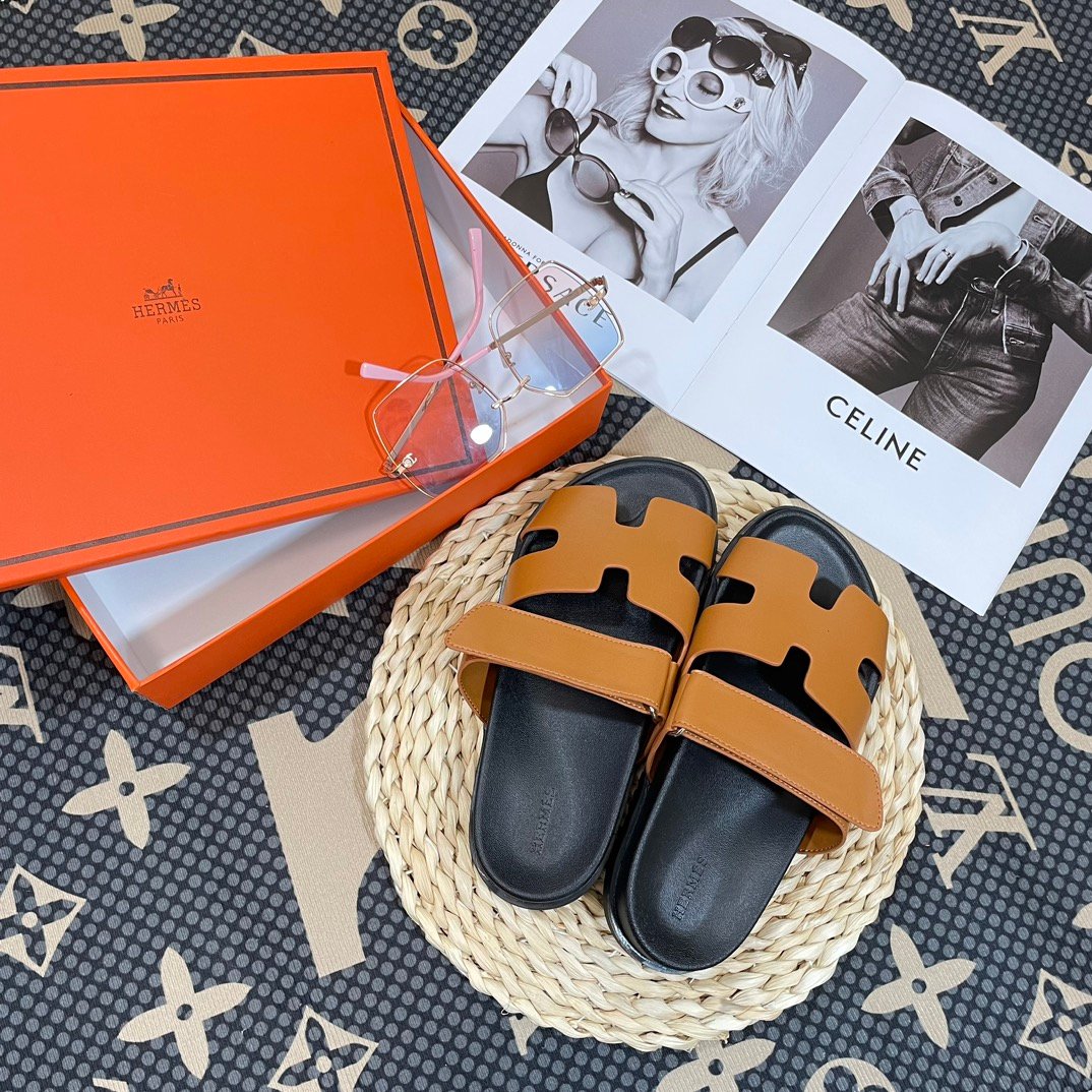 HM Oran Sandals Tan Leather - Sandals - Image 5