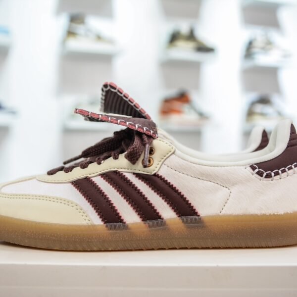 AD Samba Wales Bonner White/Brown - Sneakers