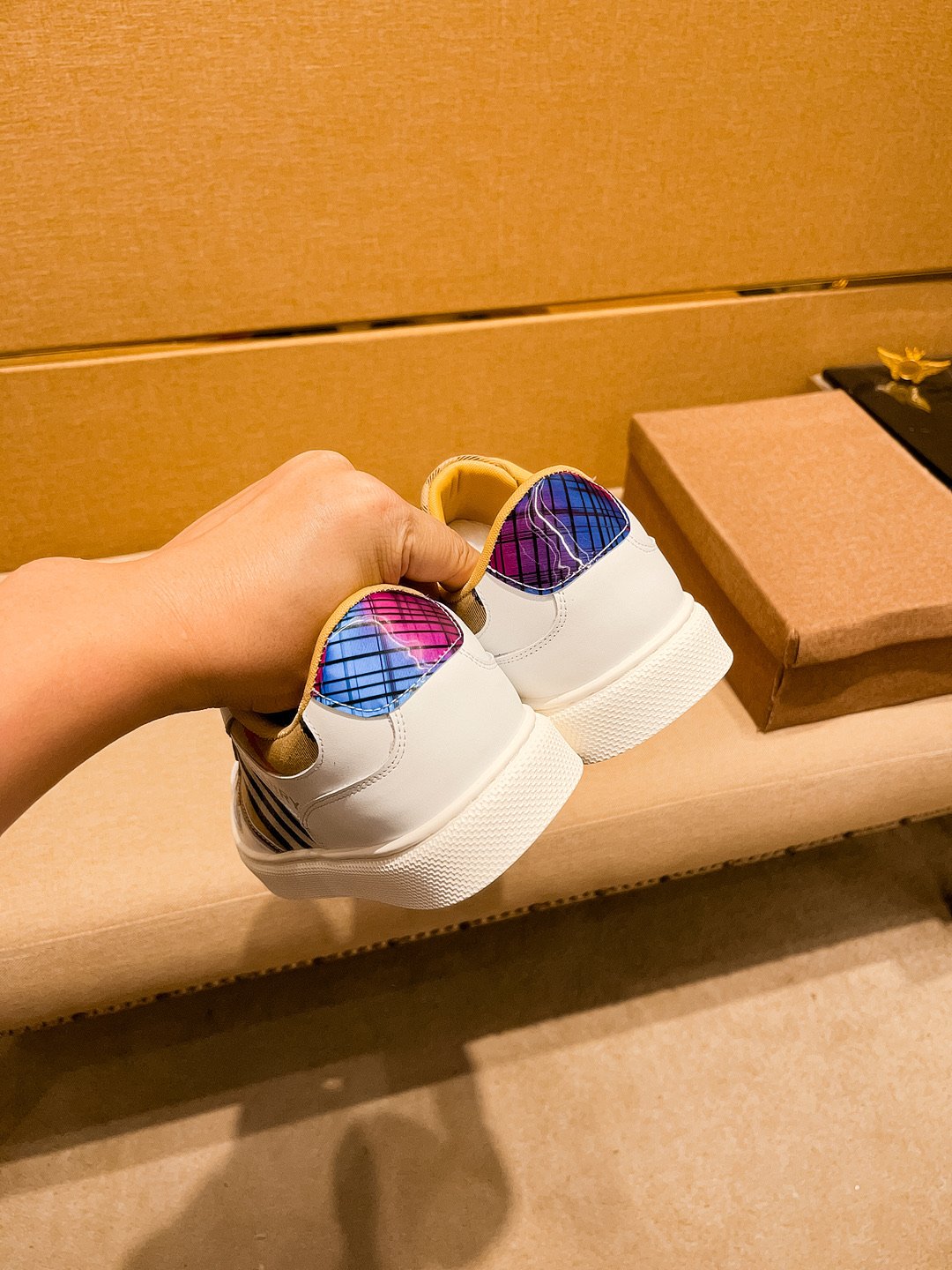 BBR Vintage Check Arthur Multicolor – Sneaker — 9