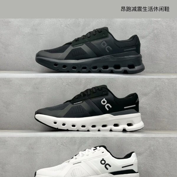 ON Cloudmonster 2 Black/White - Sneakers