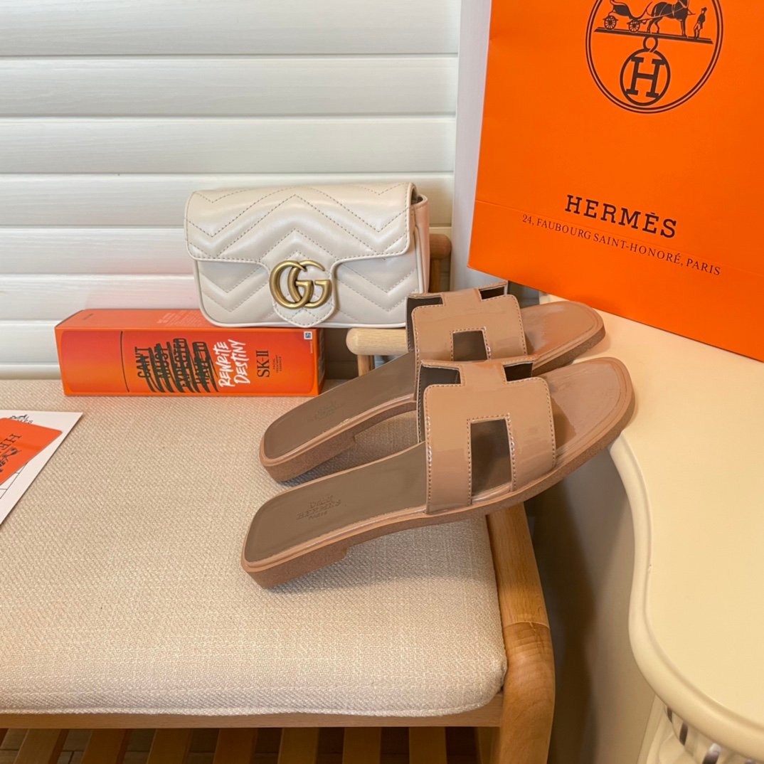HM Oran Sandals Tan Leather - Sandals - Image 3