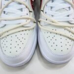 NK Dunk Low OW Lot 1 – Sneaker – Rosso